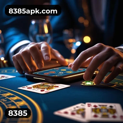 Aplicativo móvel 8385 para iOS e Android